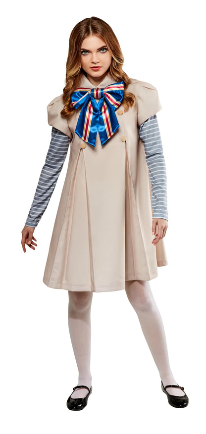 Rubies Women's M3gan Costume Dress for Themed Parties and Halloween, As Shown, Medium