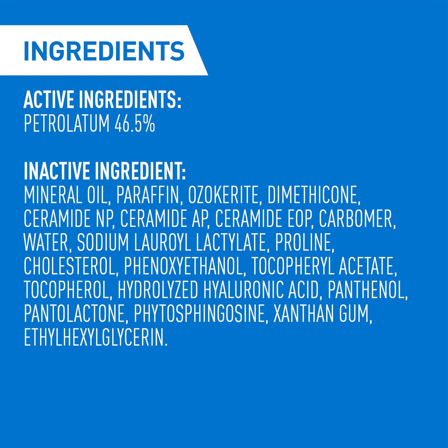 CeraVe Healing Ointment, Moisturizing Petrolatum Skin Protectant for Dry Skin with Hyaluronic Acid and Ceramides, Multi-Purpose Face, Body & Lip Balm, Lanolin-Free & Fragrance-Free, 340g - Available at All In One Marketplace Canada