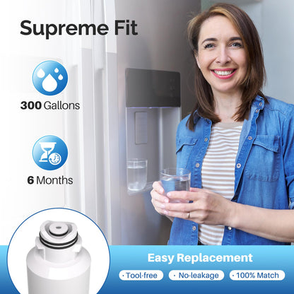ICEPURE DA29-00020B Replacement for Samsung Water Filter HAF-CIN/EXP HAF-CIN DA29-00020B-1 RF28HMEDBSR RF263BEAESR RS25J500DSR RF263TEAESG RWF0700A HDX FMS-2 DA97-08006A-1 RF4287HARS RF28HFEDBSR 3PACK - Available at All In One Marketplace Canada