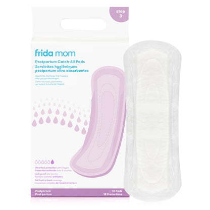 Frida Mom Postpartum Pads, Leak Proof Feminine Care Maxi Pads, 6 Layers of Protection for Maximum Absorbency (18ct) - Available at All In One Marketplace Canada