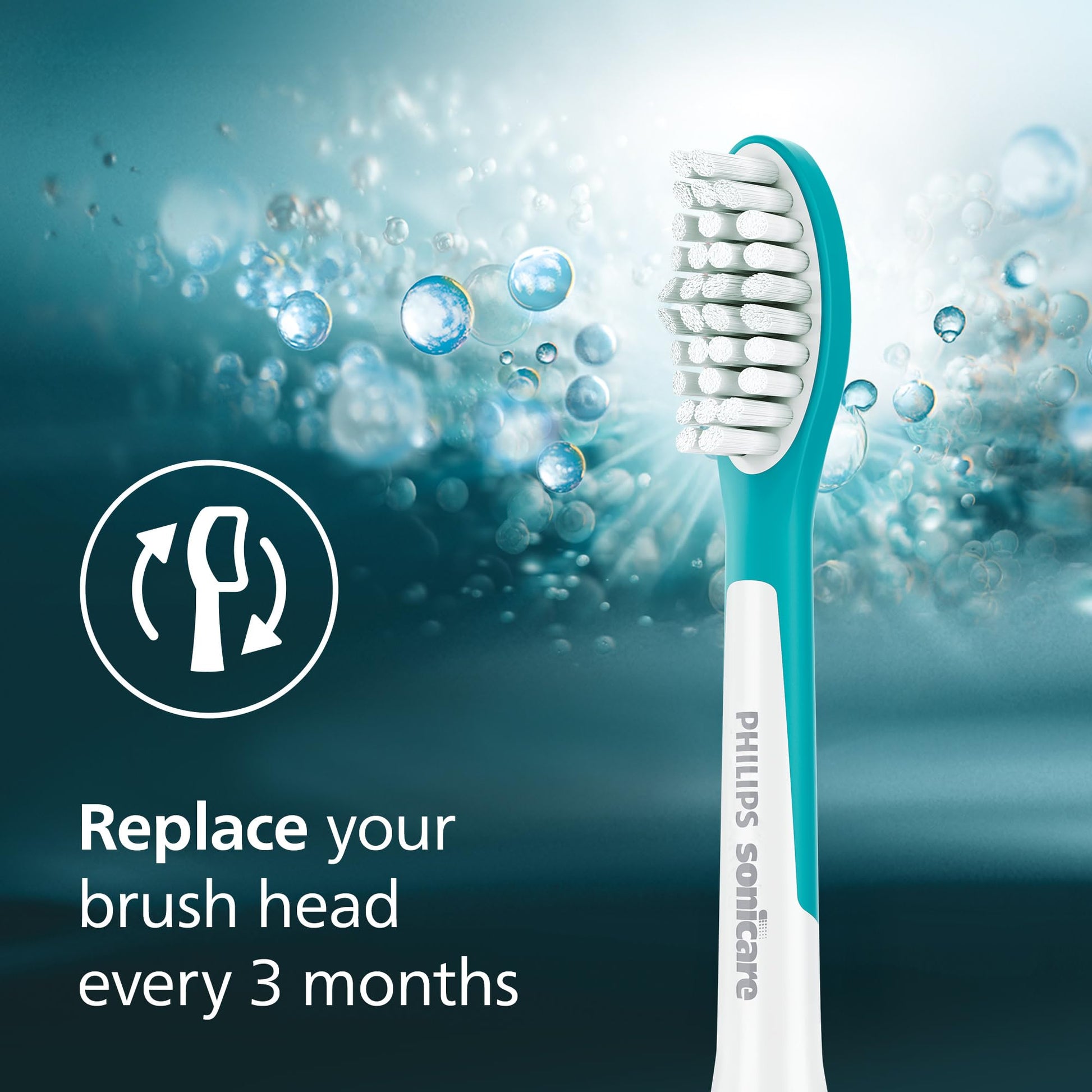 Philips Sonicare for Kids Electric Toothbrush Heads, Motorized Sonicare Toothbrush Heads, Brush Head Pack (2 Heads), HX6042/94 - Available at All In One Marketplace Canada