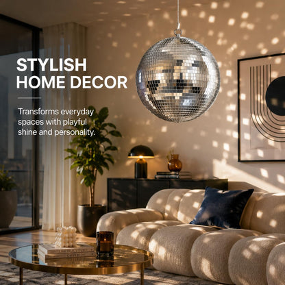 Youdepot 16-Inch Large Disco Ball Hanging Mirror Ball Decor 🍁 All In One Marketplace Canada
