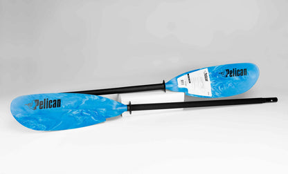 Pelican Poseidon Paddle - Aluminum Shaft with Reinforced Fiberglass Blades - Lightweight, Adjustable Kayaks Paddles - Perfect for Kayaking Boating & Kayak Fishing Pelican