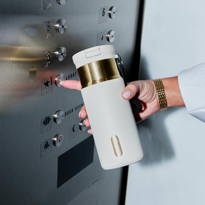 Contigo SnapSeal 16 oz Travel Mug w/Carry Strap | Vacuum-Insulated Stainless Steel for Hot Coffee & Tea or Cold Drinks | Spill-Proof Lid w/Straw Compatibility | BPA & Lead-Free | Dishwasher Safe 🍁 All In One Marketplace Canada