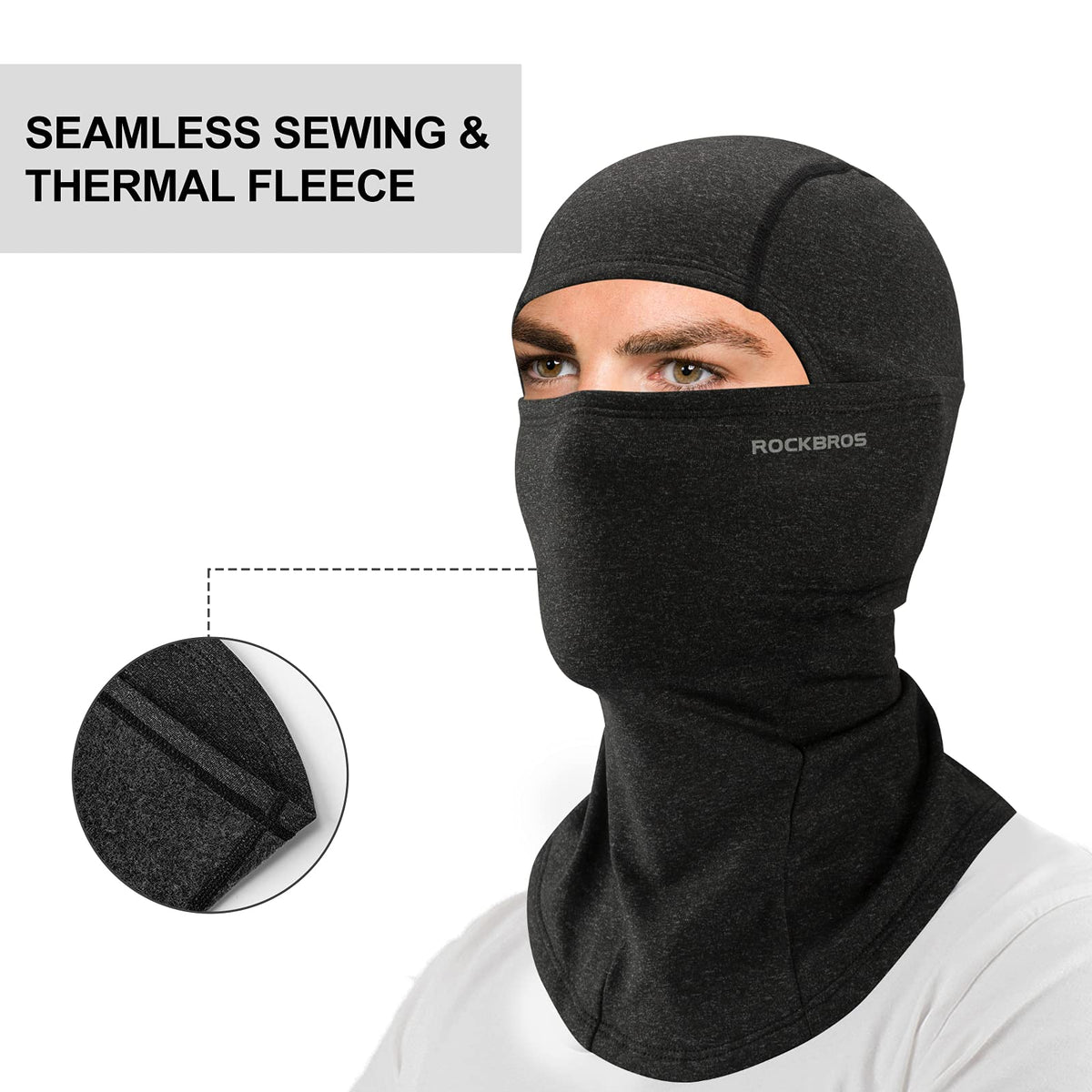 ROCKBROS Men's Balaclava Ski Mask for Cold Weather Winter Thermal Hood 🍁 All In One Marketplace Canada