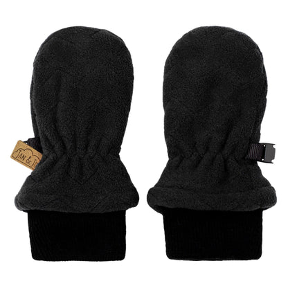 Jan & Jul Fleece Winter Mittens for Toddlers (Black, S) 🍁 All In One Marketplace Canada