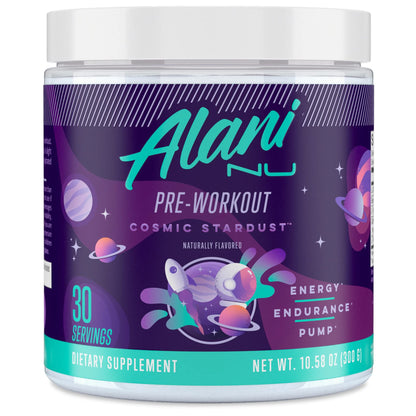 Alani Nu Pre-Workout Cosmic Stardust 30 Servings Alani Nu