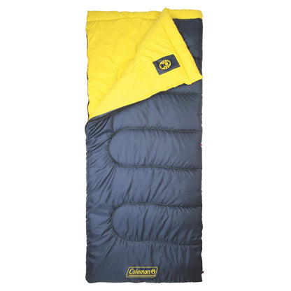 Coleman Palmetto Cool-Weather Sleeping Bag, 5°C Lightweight Camping Sleeping Bag for Adults, No-Snag Zipper with Stuff Sack Included Coleman