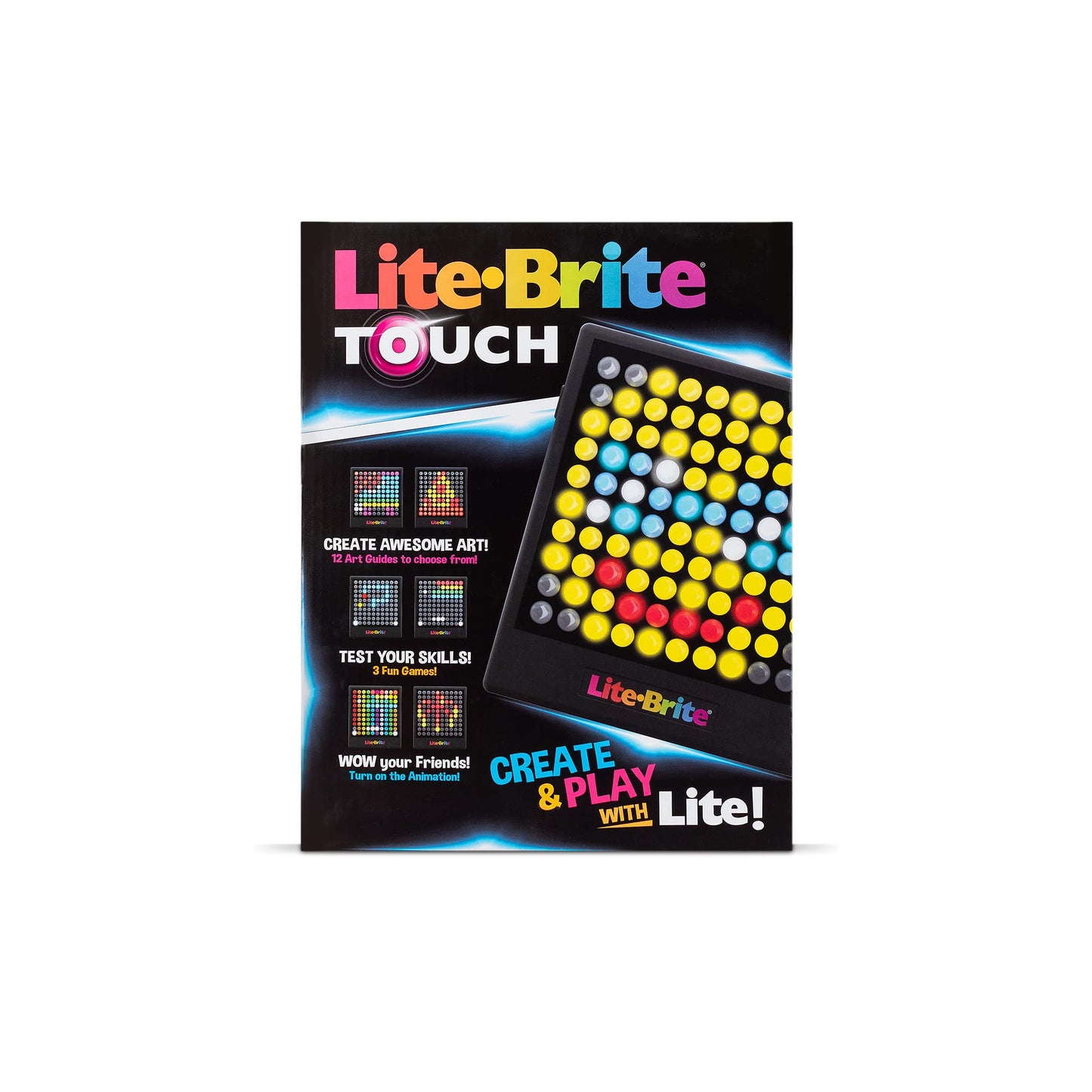 Lite-Brite Touch - Catch The Light! Lite-Brite Art Without Pegs! Interactive Lite-Brite Games, Color Battle with Friends, Create and Play! 🍁 All In One Marketplace Canada