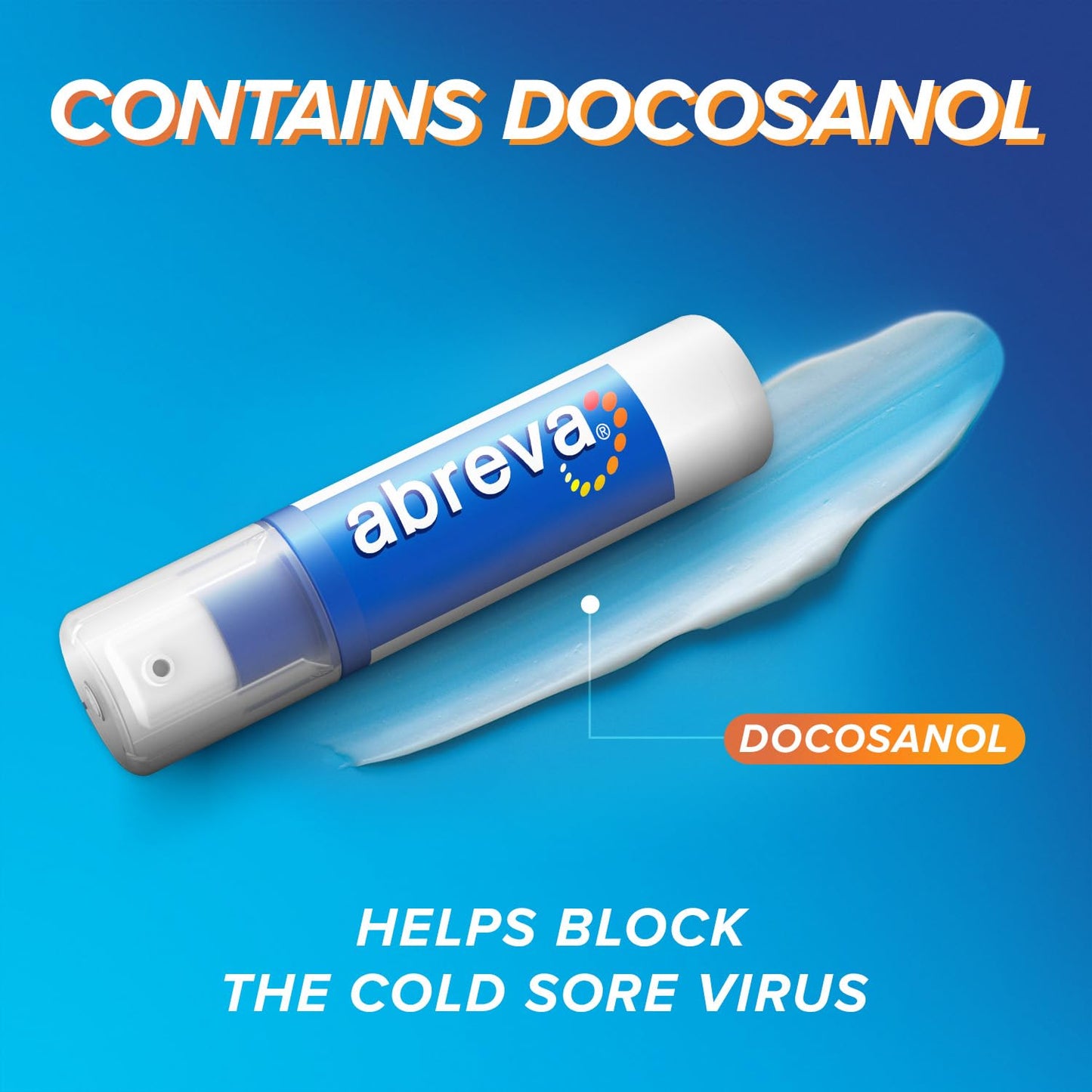 Abreva Cream Pump Cold Sore Treatment, Heals your cold sore in 4.1 days 1 , Contains docosanol to protect healthy cells against the virus, 2 g - Available at All In One Marketplace Canada