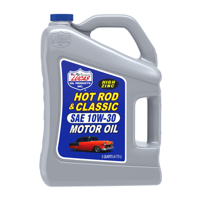 Lucas Oil 10679 10W-30 Petroleum Oil - 5 Quart Jug Lucas Oil