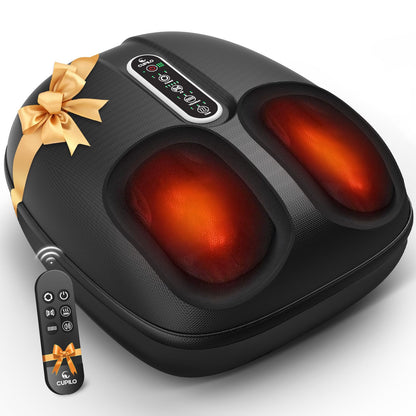 CuPiLo Foot Massager with Heat & Remote for Tired Feet, Up to Size 13 🍁 All In One Marketplace Canada