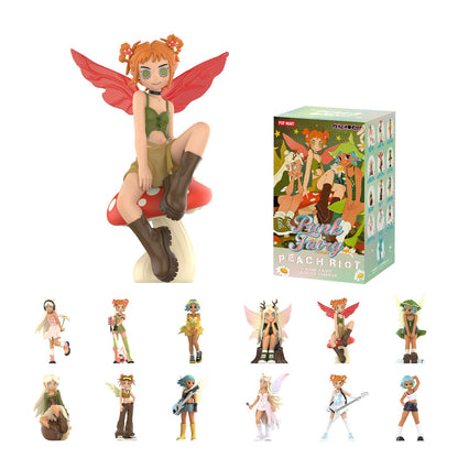 POP MART Peach RIOT Punk Fairy Series Action Figures Blind Box, 1PC 🍁 All In One Marketplace Canada