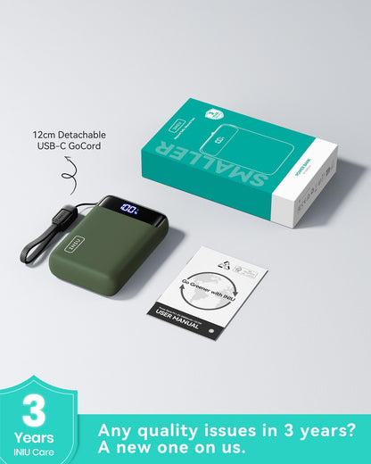 INIU Power Bank, Smallest 20000mAh 22.5W Fast Charging Portable Charger
