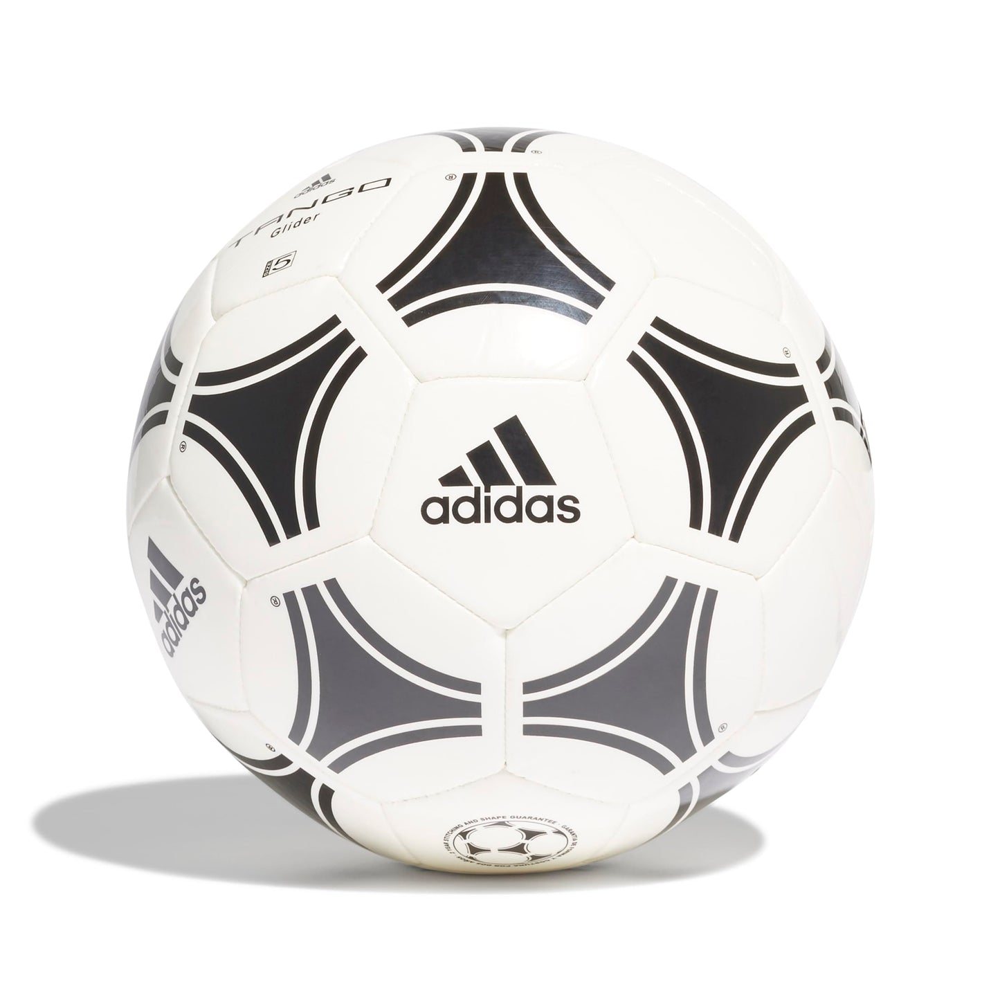 adidas Men's Tango Glider Soccer Ball, White/Black, 5