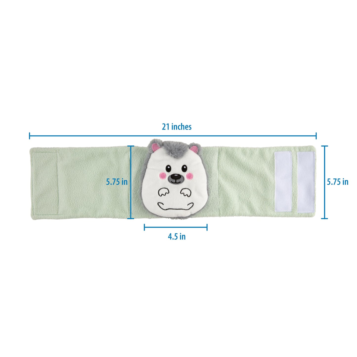 Dr. Brown's Infant Gripebelt Heated Belly Band, Soothe Baby's Tummy with Gentle Warmth and Compression, Hedgehog, 0m+ Dr. Brown's