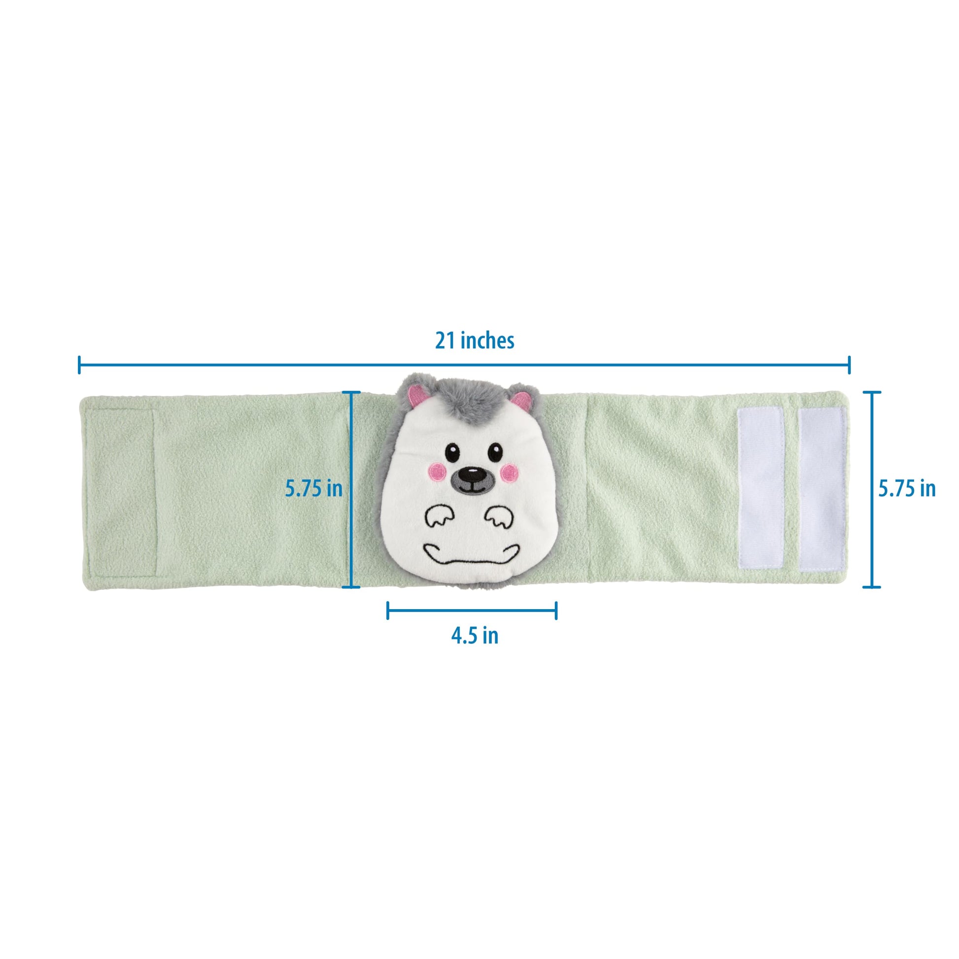 Dr. Brown's Infant Gripebelt Heated Belly Band, Soothe Baby's Tummy with Gentle Warmth and Compression, Hedgehog, 0m+ Dr. Brown's