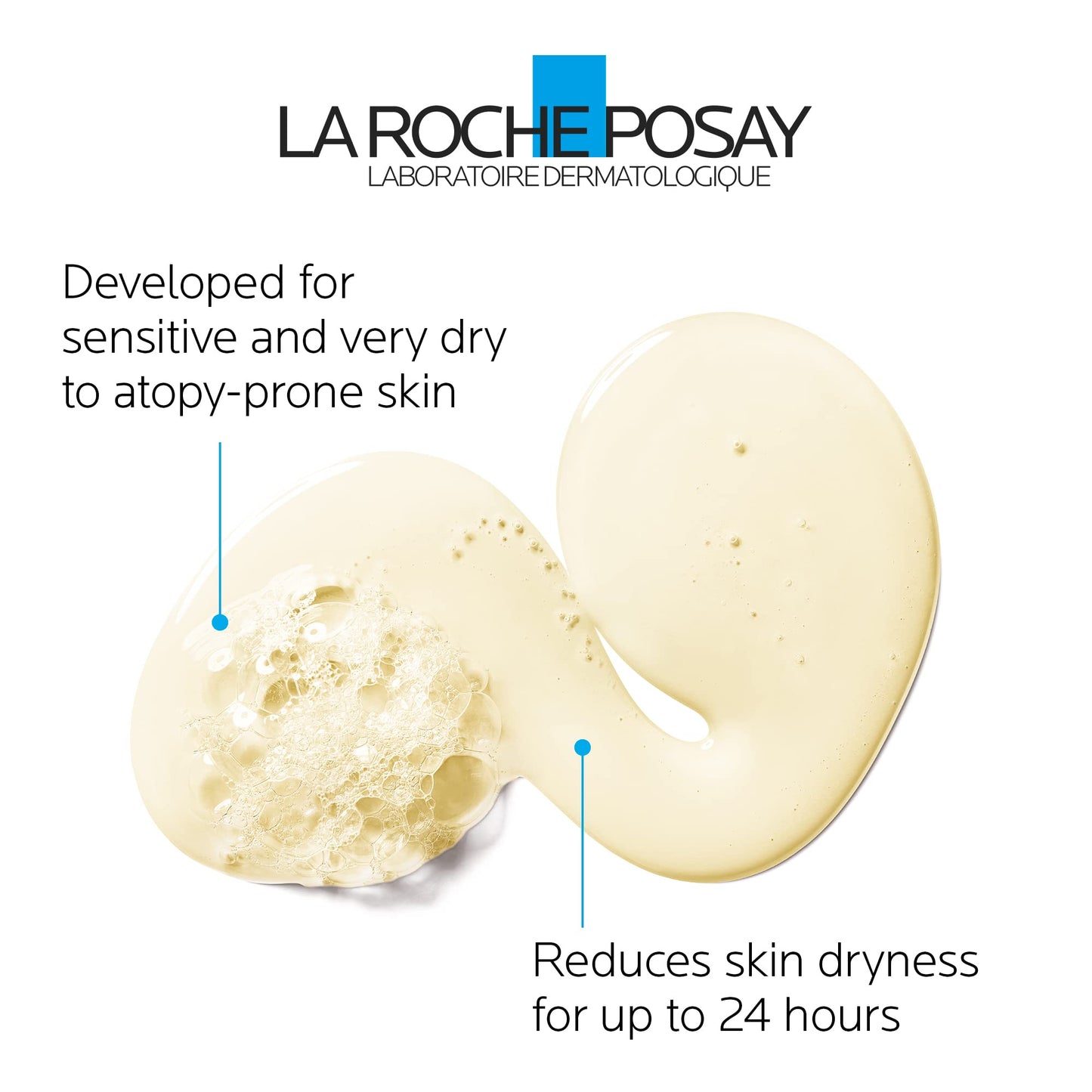 La Roche-Posay Cleansing Body Oil with Shea Butter, Lipikar AP+ Anti-Itch Fragrance-Free Shower Cleansing Oil for Very Dry, Sensitive & Eczema Prone Skin, Provides 24H Hydration, 400mL - Available at All In One Marketplace Canada