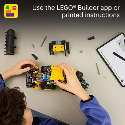 LEGO Technic Volvo L120 Electric Wheel Loader Construction Toy - Pretend Play Building Set - Great Birthday Gift for Boys, Girls, and Kids 9+ Who Love Vehicle Playsets - 42209 LEGO