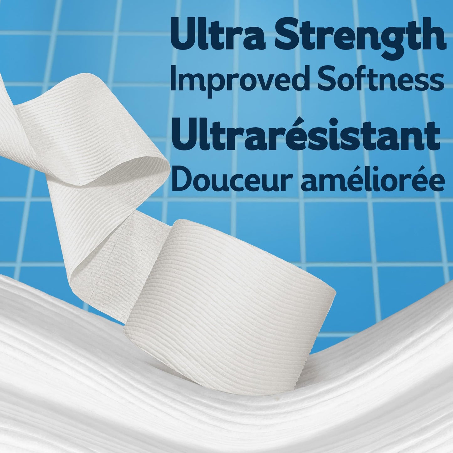 Cottonelle Toilet Paper, 24 Mega Rolls = 96 Regular Rolls, Ultra Clean, Strong Bathroom Tissue, 284 Sheets per Roll, Packaging May Vary