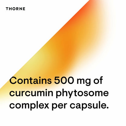 THORNE - Curcumin Phytosome (Formerly Meriva-HP) 300 mg - Curcumin Phytosome Supplement - 60 Capsules - 30 Servings - Available at All In One Marketplace Canada