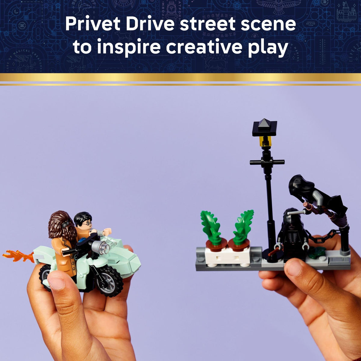 LEGO Harry Potter Hagrid & Harry’s Privet Drive Escape 76459