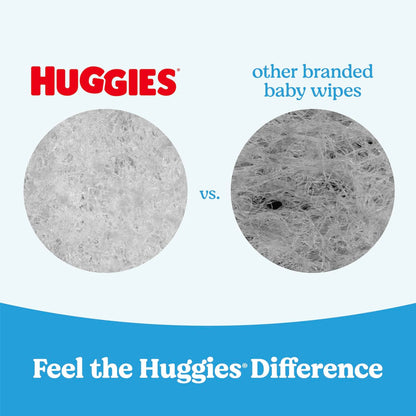 HUGGIES Baby Wipes, Huggies Natural Care Refreshing, SCENTED, Hypoallergenic, 10 Flip-Top Packs, 560 Count