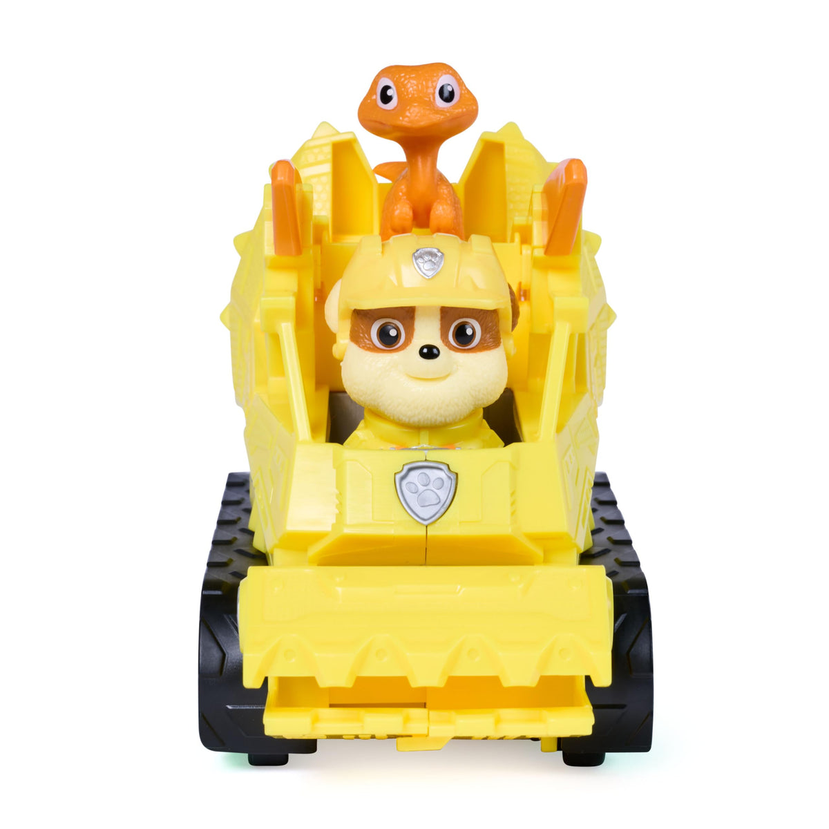 PAW Patrol The Dino Movie Rubble Dino Rescue Bulldozer Toy Truck