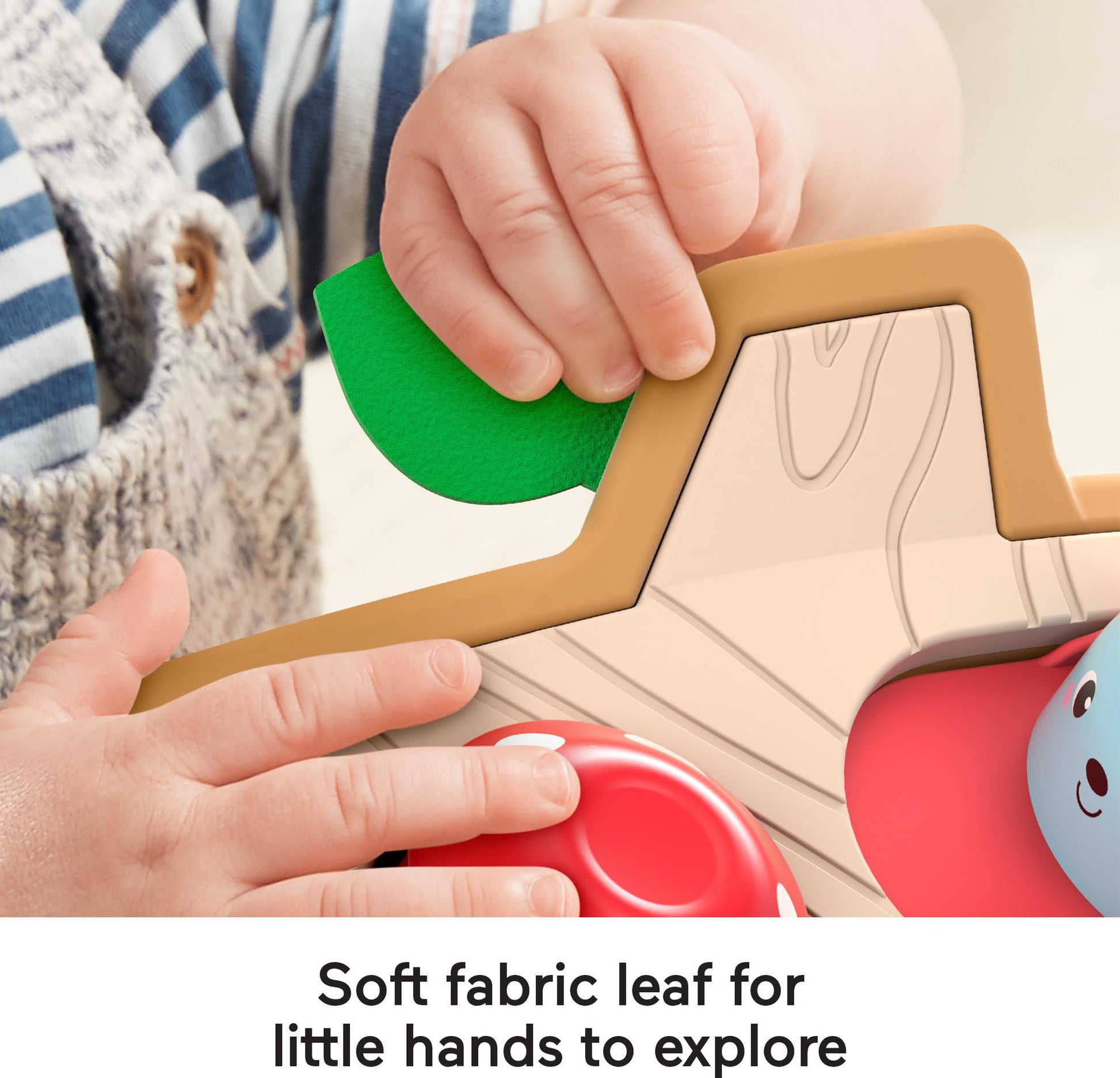 Fisher-Price Baby Toy Hide & Peek Pop-Up Animal-Themed Sensory Activity with Wood Accents & Sounds for Ages 9+ Months Fisher-Price