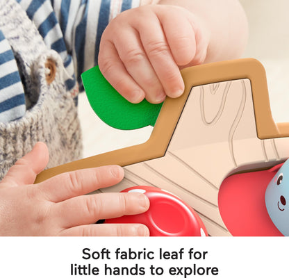 Fisher-Price Baby Toy Hide & Peek Pop-Up Animal-Themed Sensory Activity with Wood Accents & Sounds for Ages 9+ Months Fisher-Price
