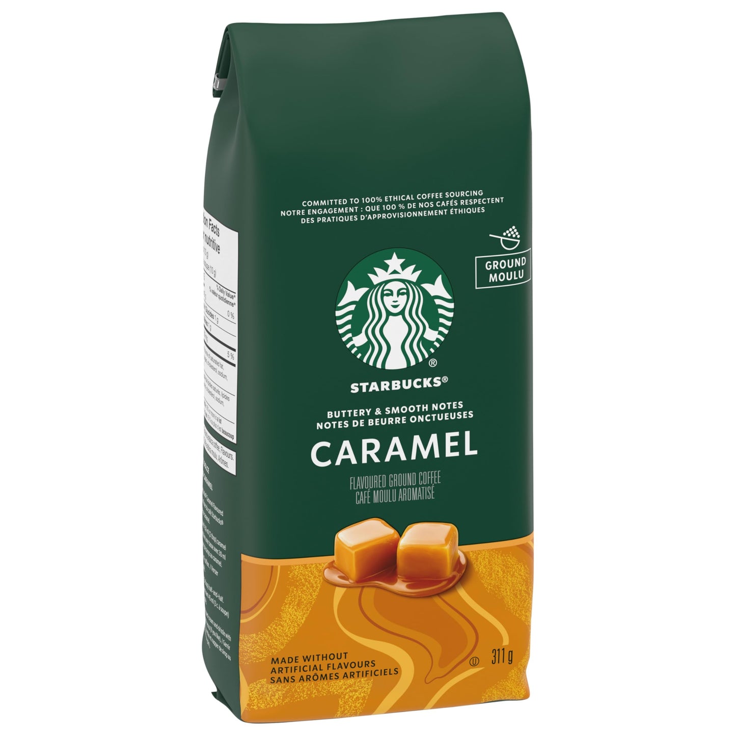 Starbucks Caramel Ground Coffee - 311g (Pack of 6)