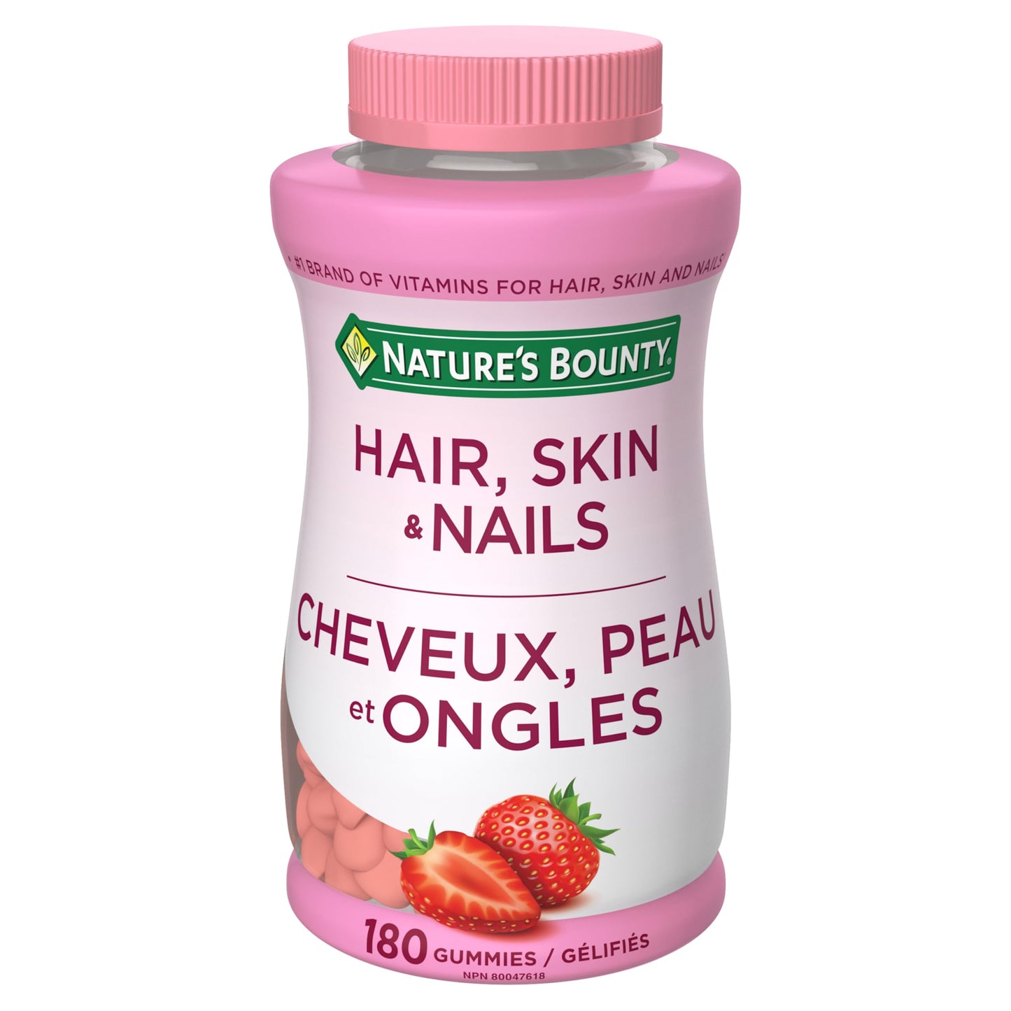 NATURE'S BOUNTY Hair, Skin & Nails, Helps Maintain Health of Hair, Skin & Nails, 450 g - Available at All In One Marketplace Canada