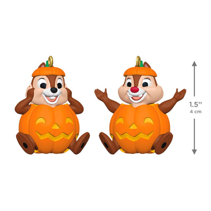 Hallmark Keepsake Halloween Ornament 2026, Disney Chip and Dale Double Trouble, Set of 2, Halloween Decorations