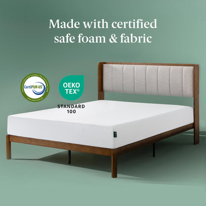 Zinus Full Mattress - 6 Inch Green Tea Cooling Gel Memory Foam Mattress, Pressure Relief, for Cool Sleep, CertiPUR-US Certified Foam, Mattress in a Box, 10-Year Warranty, Full Size