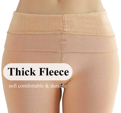 CozyWow Girls Soft Warm Fleece Lined Tights for Winter Natual L 🍁 All In One Marketplace Canada