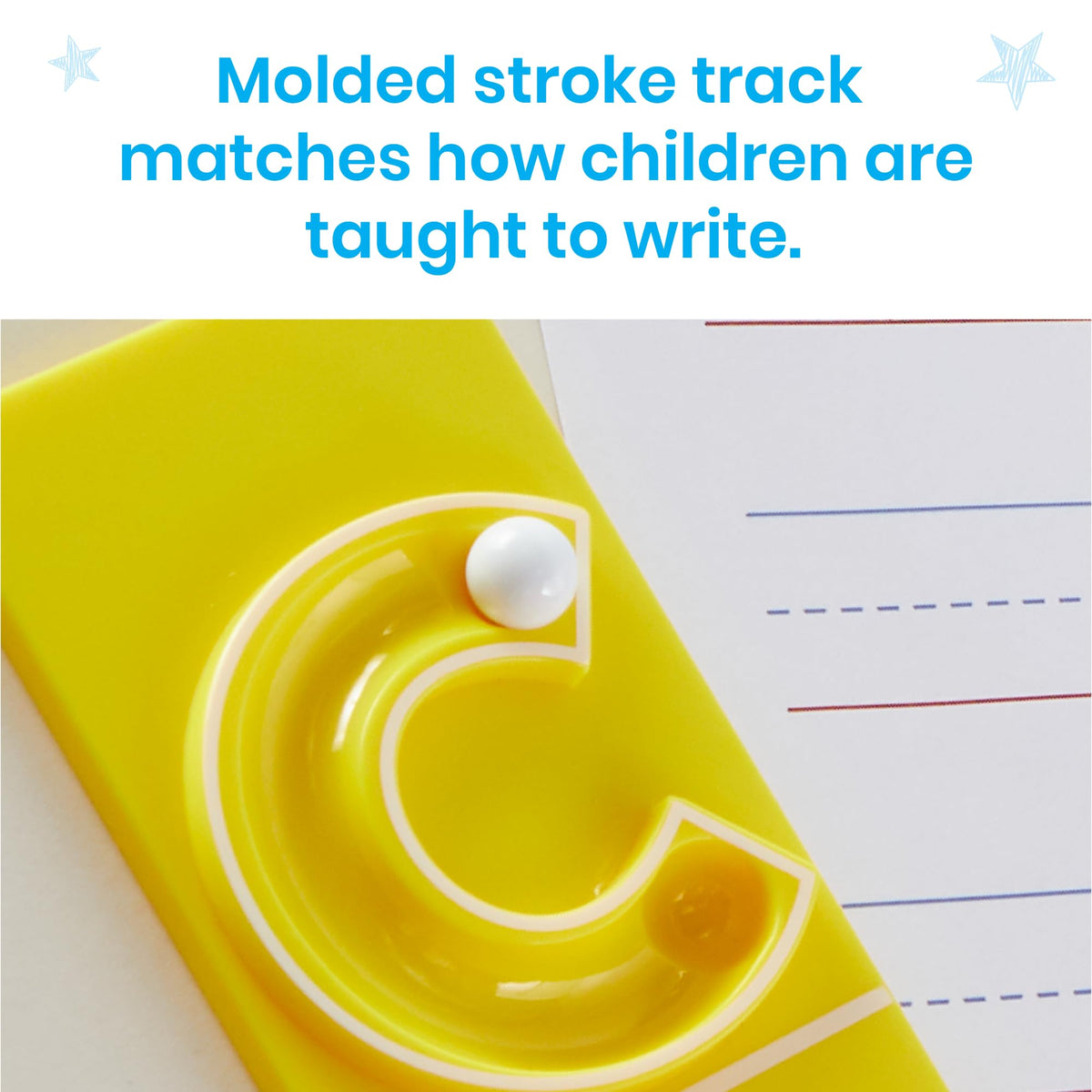 hand2mind MarbleTracers, Lowercase Letters
