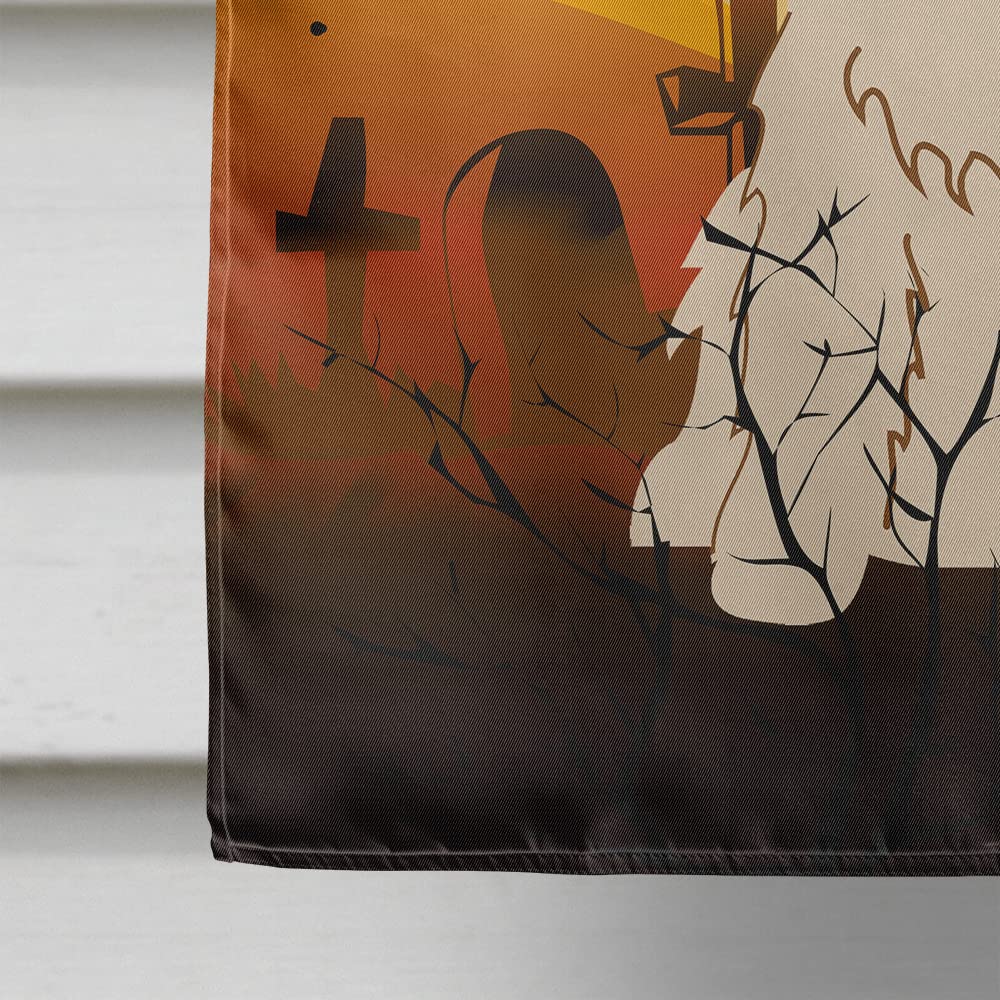 Drapeau de maison en toile Caroline's Treasures BB4360CHF Halloween Cocker Spaniel Buff, grand, multicolore