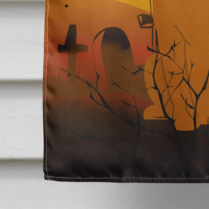 Drapeau de maison en toile Caroline's Treasures BB4381CHF avec un boxer faon pour Halloween, grand format, multicolore