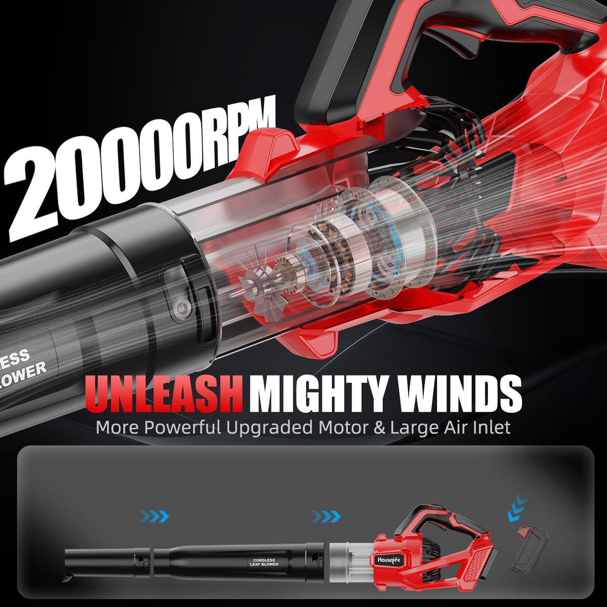 600 CFM Leaf Blower Cordless Compatible with Milwaukee 18V M18 Battery 🍁 All In One Marketplace Canada