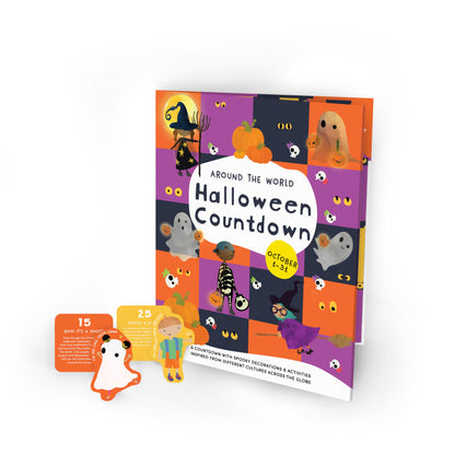 Compte à rebours d'Halloween autour du monde