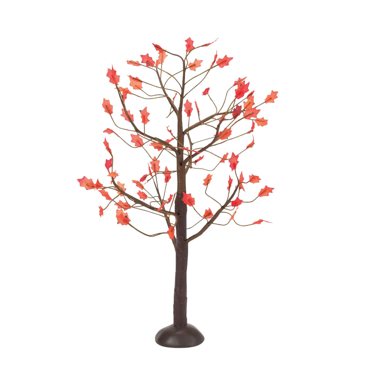Department 56 Village Collection Accessories Halloween Harvest September Oak Tree Figurine Set, 11 Inch, Multicolor
