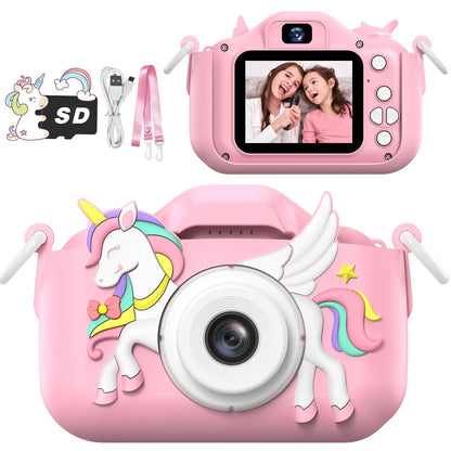 Masterbee Children's Camera Toys for Girls & Boys, 3-12 Years - 1080P HD Video Kids Digital Camera - Perfect for Christmas & Birthday Gifts 🍁 All In One Marketplace Canada