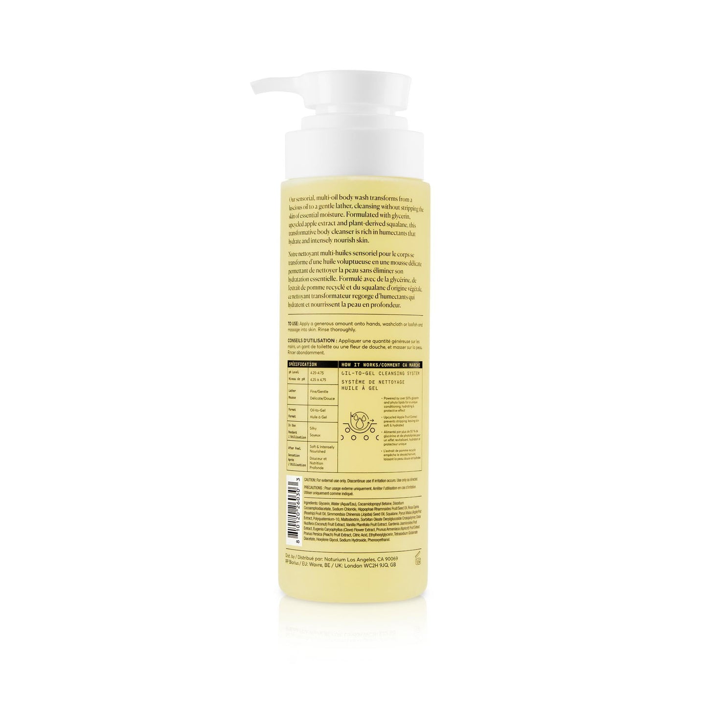 The Glow Getter Multi-Oil Hydrating Body Wash | Gentle Cleanser | 16.9 FL OZ / 500 ml
