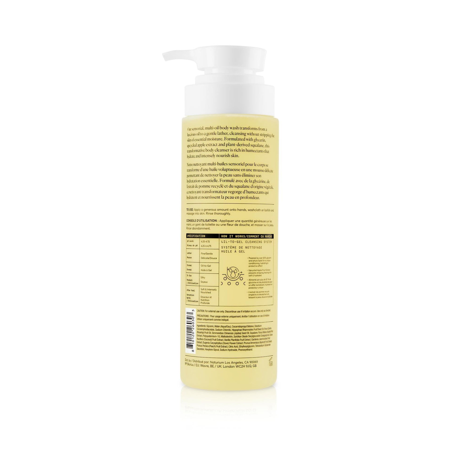 The Glow Getter Multi-Oil Hydrating Body Wash | Gentle Cleanser | 16.9 FL OZ / 500 ml