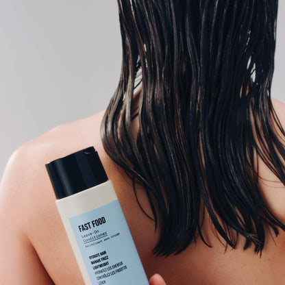 AG Care Fast Food Leave On Conditioner - Ulta-Shine and Weightless Conditioner, 8 Fl Oz - Available at All In One Marketplace Canada