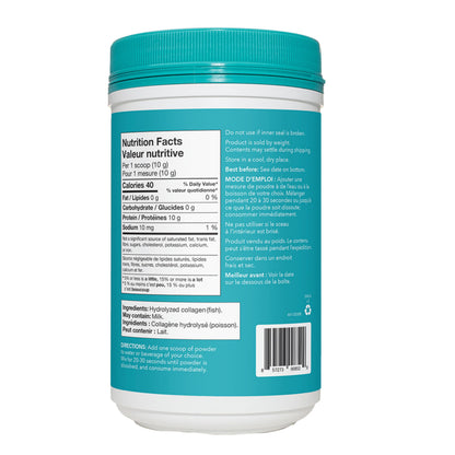VITAL PROTEINS Marine Collagen Peptides Powder, Helps Form Collagen And Reduce Joint Pain Associated With Osteoarthritis, Source Of Amino Acids, No Added Sugar, No Artificial Colours Or Flavours, 221 g - Available at All In One Marketplace Canada