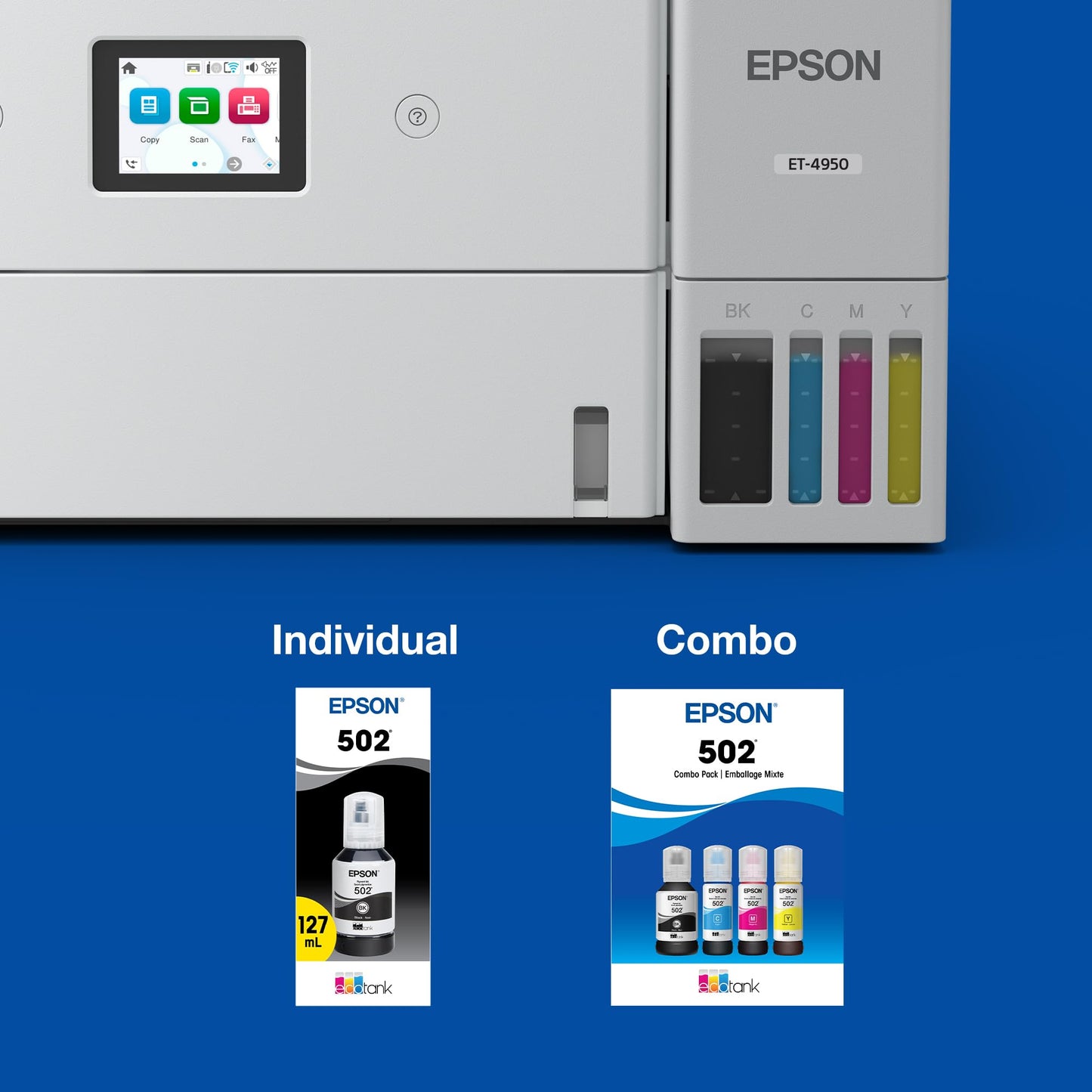 Epson 502 Genuine Magenta EcoTank Ink Refill Bottle T502320 🍁 All In One Marketplace Canada