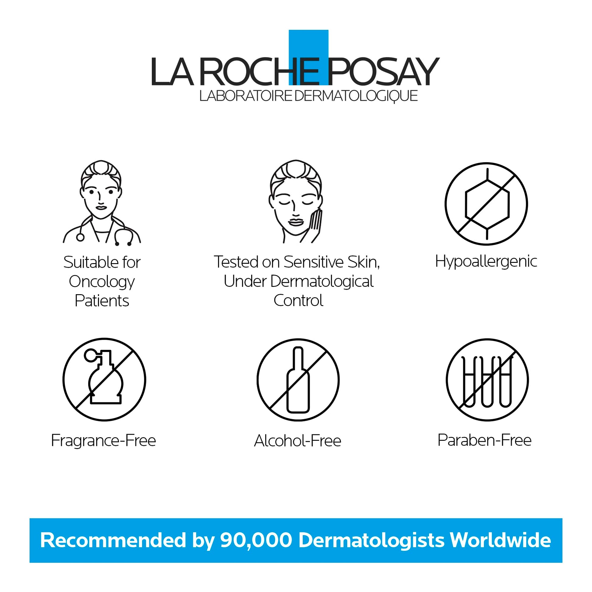 La Roche-Posay Face Moisturizer for Very Sensitive Skin, Toleriane Dermallergo Daily Face Lotion with Shea Butter & Glycerin, Hydrating & Anti-Redness, Recommended by Dermatologists, 40ml - Available at All In One Marketplace Canada