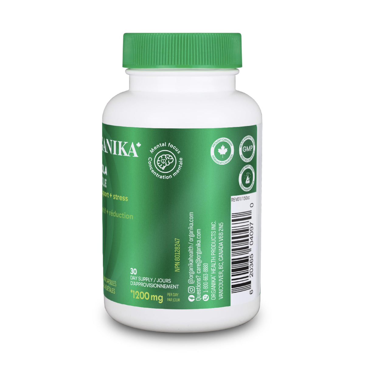 Organika Rhodiola 100mg 6:1 Extract- 3% Rosavins, 1% Salidroside- Adaptogen, Cognition Support, Mental Focus in Response to Stress- 60vcaps