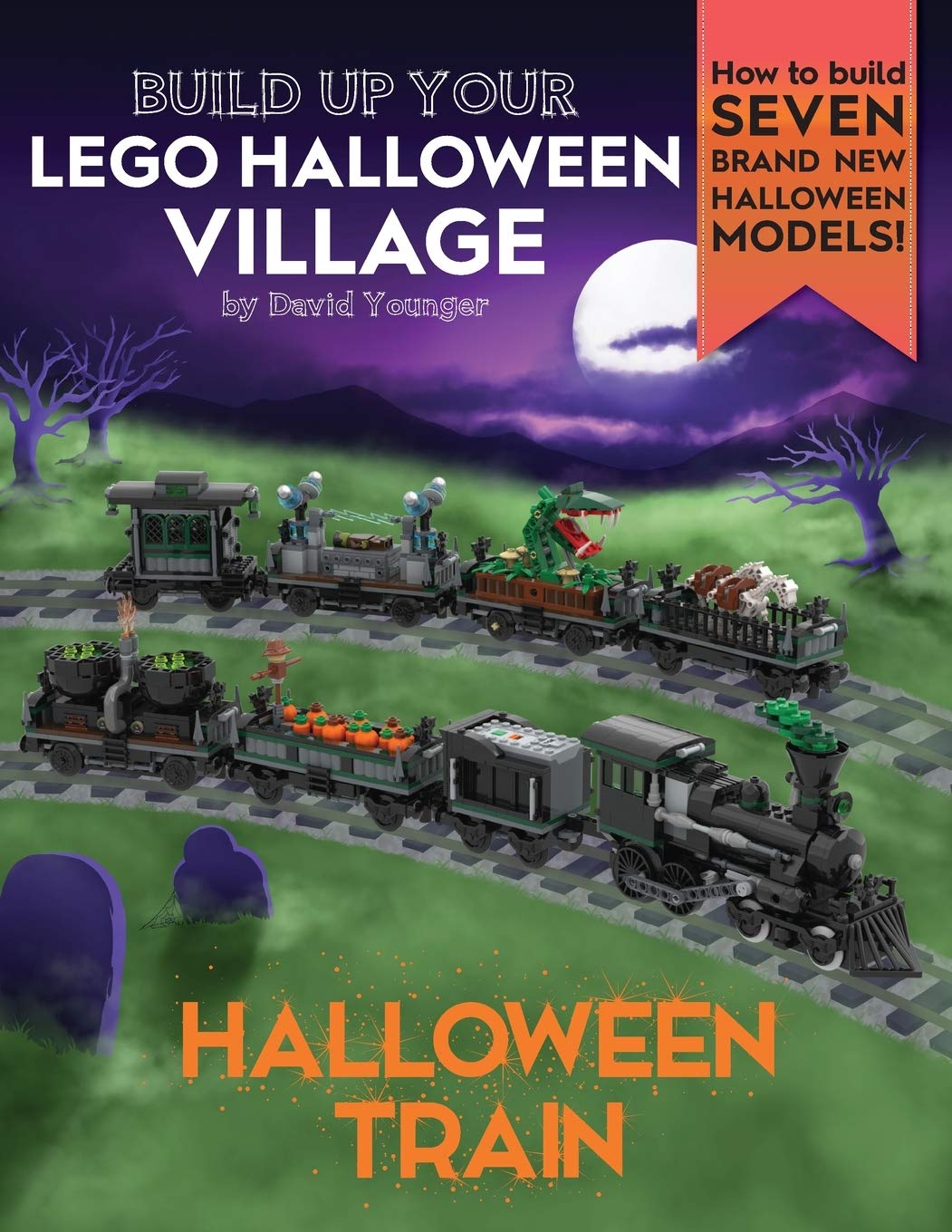 Construisez votre village d'Halloween LEGO : Le train d'Halloween